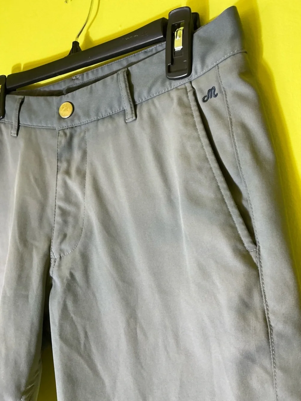 Bonobos Gray Flat-Front Performance Shorts